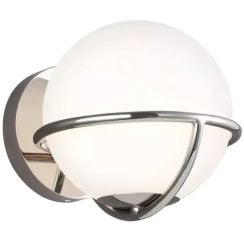 Elstead Lighting Apollo nástěnné svítidlo 1x3 W nikl FE-APOLLO1-PN