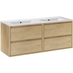 Sada umyvadlo Comad Lava UM-8003-LAVA 120D -DP, skříňka Comad Viola VIOLA CREMONA 82-60-46-2S