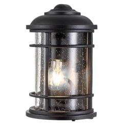 Elstead Lighting Lighthouse venkovní nástěnné svítidlo 1x60 W černá FE-LIGHTHOUSE-7-BLK