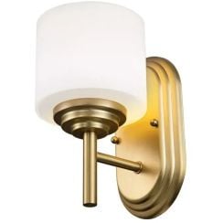 Elstead Lighting Malibu nástěnné svítidlo 1x3 W mosaz FE-MALIBU1-BATH-BB