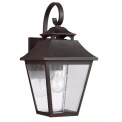 Elstead Lighting Galena venkovní nástěnné svítidlo 1x60 W hnědá FE-GALENA2-M-SBL