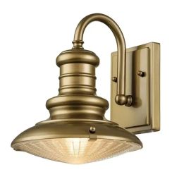 Elstead Lighting Redding Station venkovní nástěnné svítidlo 1x60 W hnědá FE-REDDING2-S-PDB