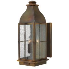 Elstead Lighting Bingham venkovní nástěnné svítidlo 1x60 W hnědá HK-BINGHAM-L