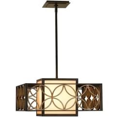Elstead Lighting Remy závěsné svítidlo 1x60 W zlatá-hnědá FE-REMY-P-B