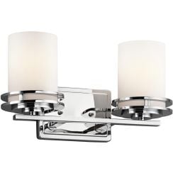 Elstead Lighting Hendrik nástěnné svítidlo 2x3 W chrom KL-HENDRIK2-BATH
