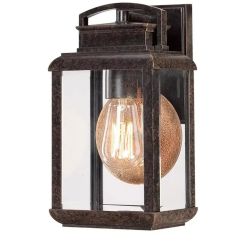 Elstead Lighting Byron venkovní nástěnné svítidlo 1x60 W hnědá QZ-BYRON-S