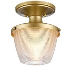 Elstead Lighting Dublin stropní světlo 1x40 W mosaz QZ-DUBLIN-SF-PNBR