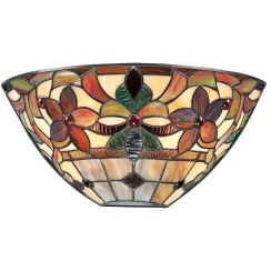 Elstead Lighting Kami nástěnné svítidlo 2x60 W hnědá QZ-KAMI-WU