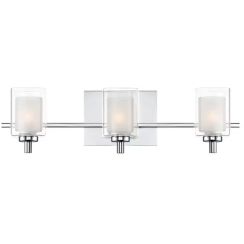 Elstead Lighting Kolt nástěnné svítidlo 3x3 W chrom QZ-KOLT3-PC-BATH