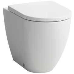 Laufen Pro X záchodová mísa stojícístativ bez splachovacího kruhu s vírovým splachováním bílá lesk H8238610000001