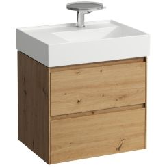 Laufen Lani skříňka 58.5x45x51.5 cm pod umyvadlo závěsná dub H4039421122671