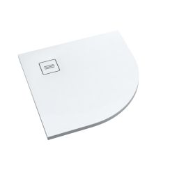Schedline Protos Smooth White půlkruhová sprchová vanička 90x90 cm bílá 3SP.P1O-9090-M1