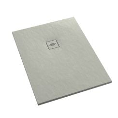 Schedline Protos Cement Stone obdélníková sprchová vanička 120x100 cm cement 3SP.P1P-100120/CT/ST-M1/CT/ST