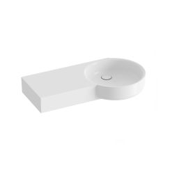 Ravak ARC umyvadlo 83x43.5 cm obdélníkový s pultem bílá lesk XJXL1383000