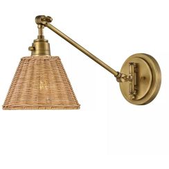 Elstead Lighting Arti nástěnné svítidlo 1x60 W mosaz HK-ARTI-1W-HB-NR