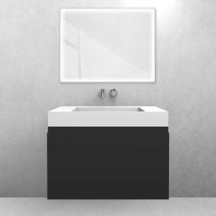 Sada umyvadlo Oltens Stila 40001900, skříňka Oltens Vernal 60014300