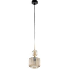 TK Lighting Sophia Cognac závěsné svítidlo 1x10 W hnědá-jantarová 11038