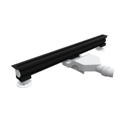 Schedline Thin Flow odtokový žlábek 120 cm černá SOLBV1-120012C