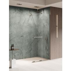 New Trendy Smart Gunmetal Brushed sprchová zástěna walk-in 80 cm gunmetal kartáčovaný/průhledné sklo EXK-7948