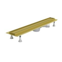Schedline Regular Line Gold odtokový žlábek 90 cm zlatá SOLPLZ-90080