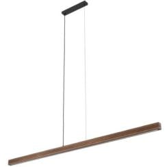 TK Lighting Viga Wood Led závěsné svítidlo 1x24 W dřevo 11653
