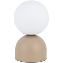 TK Lighting Miki dětská noční lampička 1x8 W bílá-písková 11391