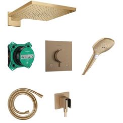 Hansgrohe Raindance E sprchová sada pod omítku s termostatem s dešťovou sprchou || 24623140
