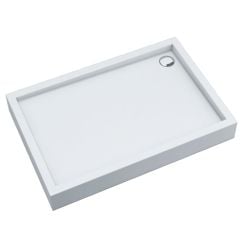 Schedpol Medium obdélníková sprchová vanička 100x90 cm bílá 3.4745
