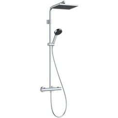 Hansgrohe Activera Q sprchová sada na stěnu s dešťovou sprchou chrom 28748000