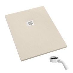 Schedpol Kalait Cashmere Stone obdélníková sprchová vanička 140x100 cm béžová 3.3127/PK/ST-M2