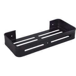 BISK Salto polička do sprchy 31.5 cm černá 08715