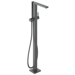 Hansgrohe Tecturis E vanová baterie volně stojící černá 73445340