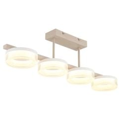Globo Lighting Zara stropní světlo 4x24 W bílá-písková 48046D3