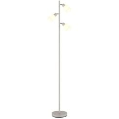 Globo Lighting Trent stojací lampa 1x25 W bílá-písková 54114-3S