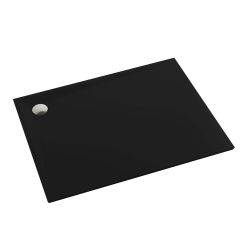 Schedpol Etrusco Black Mat obdélníková sprchová vanička 140x80 cm černá 3.467/C/MG