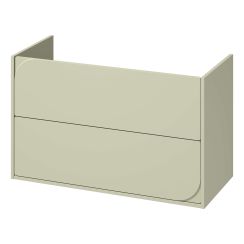 Cersanit Crea II skříňka 99.4x44.7x62.1 cm pod umyvadlo závěsná zelená S1058–032
