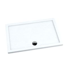 Schedpol Caspar White Stone obdélníková sprchová vanička 160x70 cm bílá 3.2256/B/ST