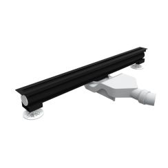 Schedline Thin Flow odtokový žlábek 80 cm černá SOLBV2-80012C