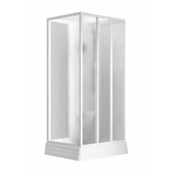 Ravak Supernova sprchový kout s vaničkou 90x90 cm čtvercový bílá lesk/ 83677112ZG