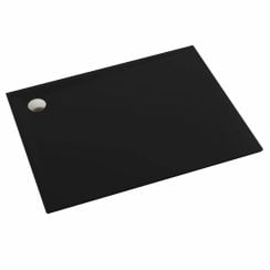 Schedline Libra Black Mat obdélníková sprchová vanička 100x80 cm černá 3SP.L1P-80100/C/MG