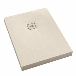 Schedline NonLimits Cashmere Stone obdélníková sprchová vanička 100x80 cm béžová 3ST.N1P-80100/PK/ST-M1/PK/ST