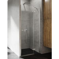 New Trendy Kalibra sprchové dveře 100 cm sklopné chrom lesk/průhledné sklo D-1008A