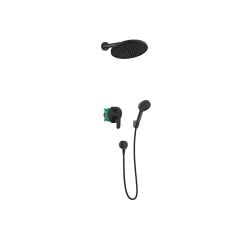 Hansgrohe Vernis sprchová sada pod omítku s dešťovou sprchou černá 88002340