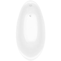 Villeroy & Boch Antao volně stojící vana 190x95 cm kulatá bílá UBQ194AVE9W1BCV-RW