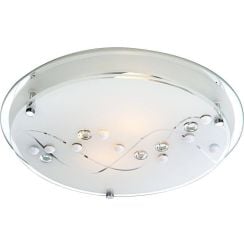 Globo Lighting Ballerina nástěnné svítidlo 2x60 W bílá 48090-2