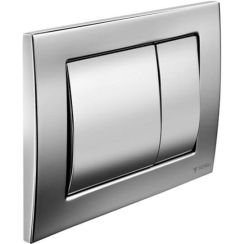 Schell Montus splachovací tlačítko pro WC lesklý chrom 031260699