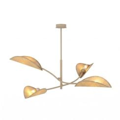 Emibig Lotus stropní světlo 4x10 W béžová 1792/4