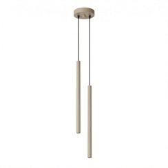 Sollux Lighting Pastelo závěsné svítidlo 2x8 W béžová SL.2118