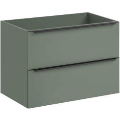 Comad Sombra Green skříňka 80x46x57 cm pod umyvadlo závěsná zelená SOMBRA GREEN 82-80-46-2S