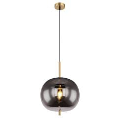 Globo Lighting Blacky I závěsné svítidlo 1x60 W mosaz-kouřová 15345H1MM